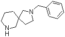 结构式 CAS# 1086395-71-2, 2-(苯基甲基)-2,7-二氮杂螺[4.5]癸烷