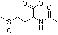 structure of CAS# 108646-71-5, (2S)-2-(Acetylamino)-4-(methylsulfinyl)butanoic acid;N-Acetyl-L-methionine sulfoxide