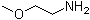structure of CAS# 109-85-3, 2-Methoxyethanamine