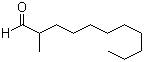 结构式 CAS# 110-41-8, 2-甲基十一醛