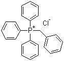 结构式 CAS# 1100-88-5, 苄基三苯基氯化膦