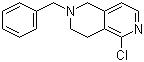 结构式 CAS# 1104027-46-4, 5-氯-1,2,3,4-四氢-2-(苯基甲基)-2,6-萘啶