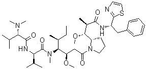 structure of CAS# 110417-88-4, Dolastatin 10;DLS 10; NSC 376128