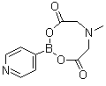 结构式 CAS# 1104636-72-7, 4-吡啶基硼酸 甲基亚氨基二乙酸酯