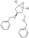 结构式 CAS# 110567-22-1, (1S,2R,3S,5R)-3-(苯甲氧基)-2-[(苯甲氧基)甲基]-6-氧杂双环[3.1.0]己烷