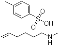 N-甲基-5-己烯-1-胺 4-甲基苯磺酸盐分子结构 (CAS 1108656-90-1)