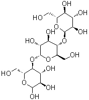 结构式 CAS# 1109-28-0, D-麦芽三糖