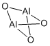 Aluminum oxide molecular structure (CAS 11092-32-3)