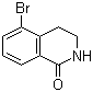 结构式 CAS# 1109230-25-2, 5-溴-3,4-二氢异喹啉-1(2H)-酮