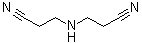 结构式 CAS# 111-94-4, 二(2-氰基乙基)胺