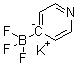 结构式 CAS# 1111732-87-6, 三氟-4-吡啶基硼酸钾