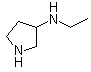 structure of CAS# 111390-22-8, 3-Ethylaminopyrrolidine;N-Ethyl-3-pyrrolidinamine