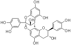 结构式 CAS# 111466-29-6, 原花色素 A4
