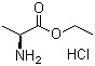 structure of CAS# 1115-59-9, Ethyl L-alaninate hydrochloride;L-Ethyl 2-aminopropanoate hydrochloride; L-Alanine ethyl ester hydrochloride