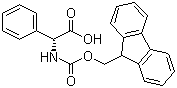structure of CAS# 111524-95-9, Fmoc-D-Phenylglycine;Fmoc-D-Phg-OH
