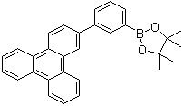 结构式 CAS# 1115639-92-3, (3-(苯并菲-2-基)苯基)硼酸频哪醇酯