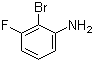 structure of CAS# 111721-75-6, 2-Bromo-3-fluoroaniline;2-Bromo-3-fluorophenylamine