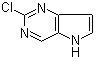 结构式 CAS# 1119280-66-8, 2-氯-5H-吡咯并[3,2-d]嘧啶