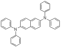 structure of CAS# 111961-87-6, N,N,N',N'-Tetraphenyl-2,6-naphthalenediamine