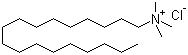 十八烷基三甲基氯化铵分子结构 (CAS 112-03-8)
