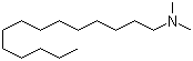N,N-Dimethyltetradecylamine molecular structure (CAS 112-75-4)