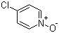结构式 CAS# 1121-76-2, 4-氯吡啶 N-氧化物