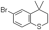 6-Bromo-4,4-dimethylthiochroman molecular structure (CAS 112110-44-8)