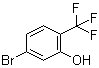 结构式 CAS# 1121585-15-6, 5-溴-2-(三氟甲基)苯酚