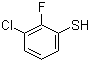structure of CAS# 1121585-29-2, 3-Chloro-2-fluorobenzenethiol