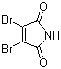 2,3-Dibromomaleinimide molecular structure (CAS 1122-10-7)