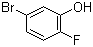 结构式 CAS# 112204-58-7, 5-溴-2-氟苯酚