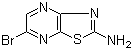 6-溴噻唑并[4,5-b]吡嗪-2-胺分子结构 (CAS 112342-72-0)