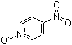 4-硝基吡啶-N-氧化物分子结构 (CAS 1124-33-0)