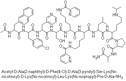 structure of CAS# 112568-12-4, Antide