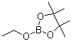 频哪醇硼酸乙酯分子结构 (CAS 1126-93-8)