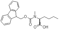 N-[(9H-Fluoren-9-ylmethoxy)carbonyl]-N-methyl-L-norleucine molecular structure (CAS 112883-42-8)