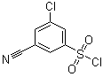 结构式 CAS# 1131397-77-7, 3-氯-5-氰基苯磺酰氯