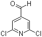 结构式 CAS# 113293-70-2, 2,6-二氯吡啶-4-甲醛