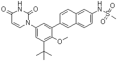 结构式 CAS# 1132935-63-7, ABT-333