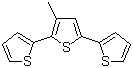 3'-Methyl-2,2':5',2''-terthiophene molecular structure (CAS 113386-76-8)