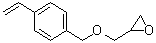 结构式 CAS# 113538-80-0, 对乙烯基苄基缩水甘油醚