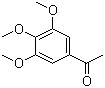 结构式 CAS# 1136-86-3, 3',4',5'-三甲氧基苯乙酮; 3,4,5-三甲氧基苯乙酮