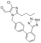 结构式 CAS# 114798-36-6, 氯沙坦甲醛