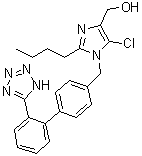 结构式 CAS# 114799-13-2, 氯沙坦杂质 C