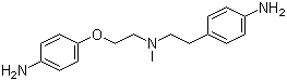 结构式 CAS# 115256-13-8, N-甲基-N-(4-氨基苯氧乙基)-4-氨基苯乙胺