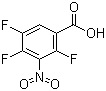structure of CAS# 115549-15-0, 2,4,5-Trifluoro-3-nitrobenzoic acid