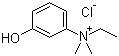 structure of CAS# 116-38-1, Edrophonium chloride;N-Ethyl-3-hydroxy-N,N-dimethylanilinium chloride