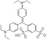 酸性蓝 1分子结构 (CAS 116-95-0)