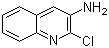 结构式 CAS# 116632-54-3, 2-氯-3-氨基喹啉