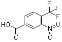 结构式 CAS# 116965-16-3, 3-硝基-4-三氟甲基苯甲酸